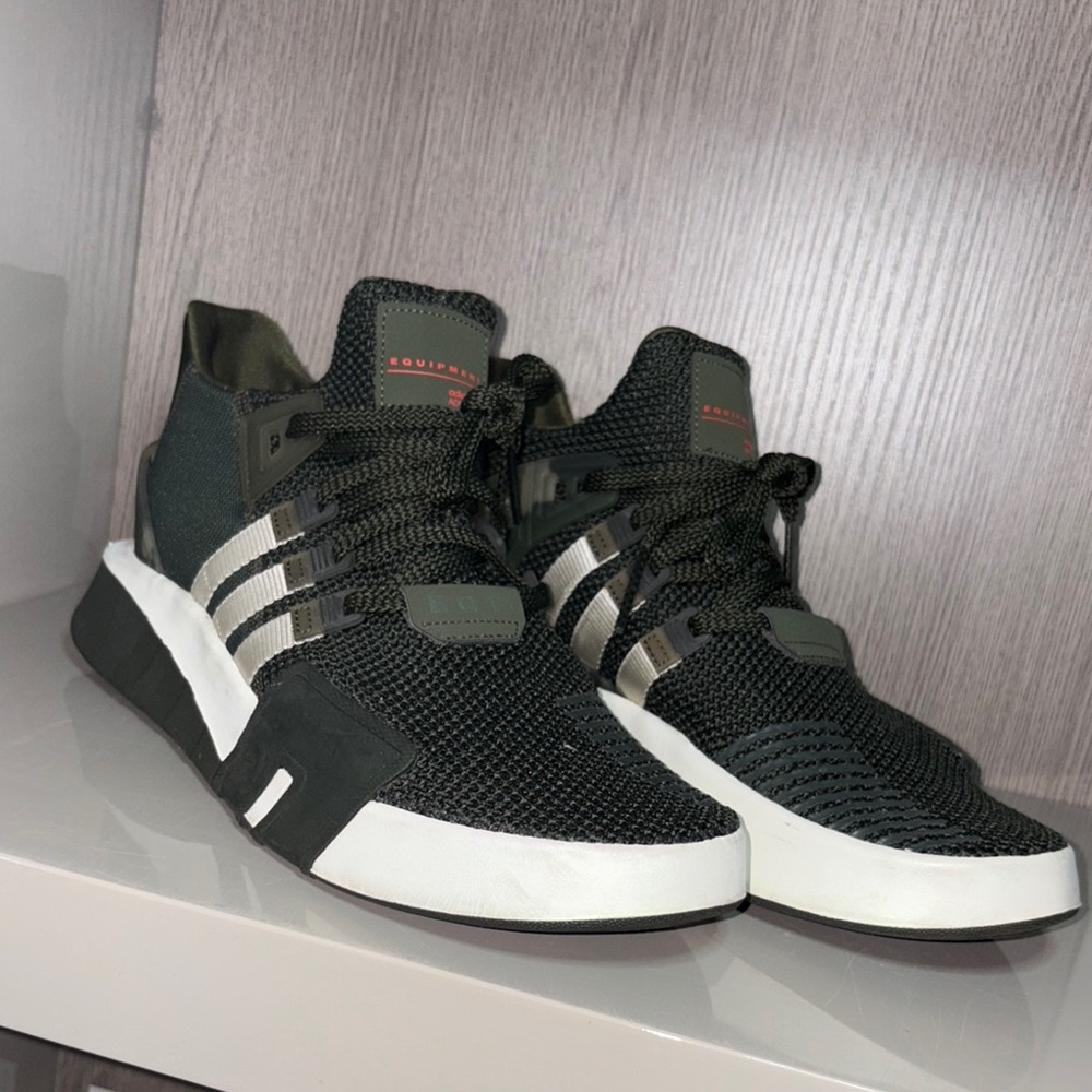 Adidas Men's EQT Bask ADV Night Cargo 2018 camo moss green